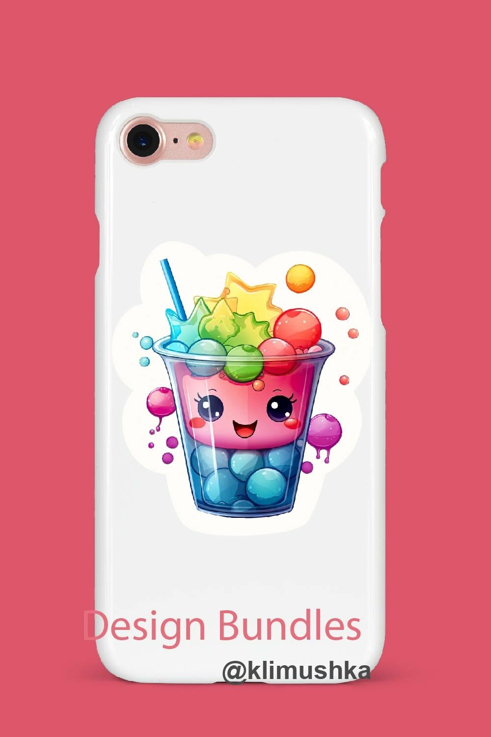 Bubble tea sticker|Printable Sticker Sheet (3638225)