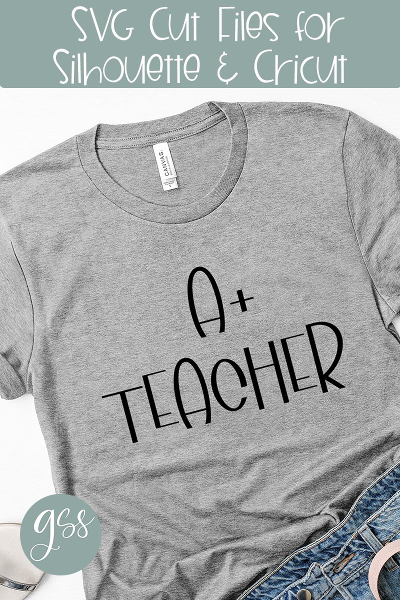 A+ Teacher SVG File