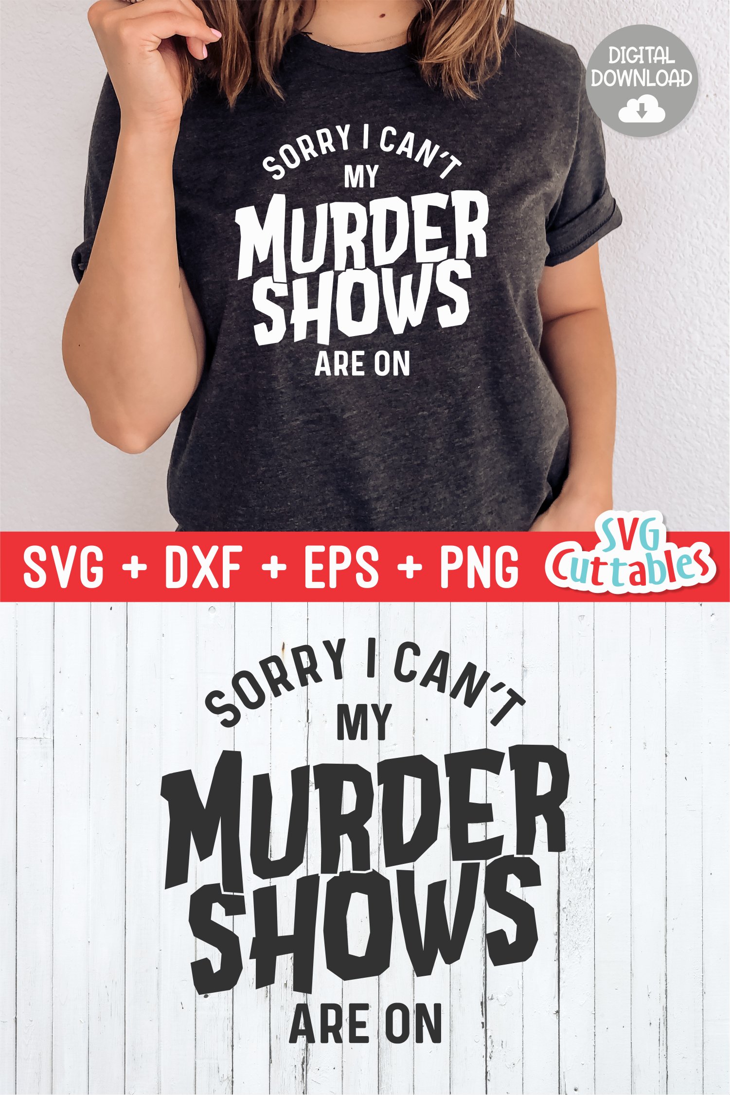 Download True Crime Svg My Murder Shows Are On Shirt Design 1241289 Cut Files Design Bundles