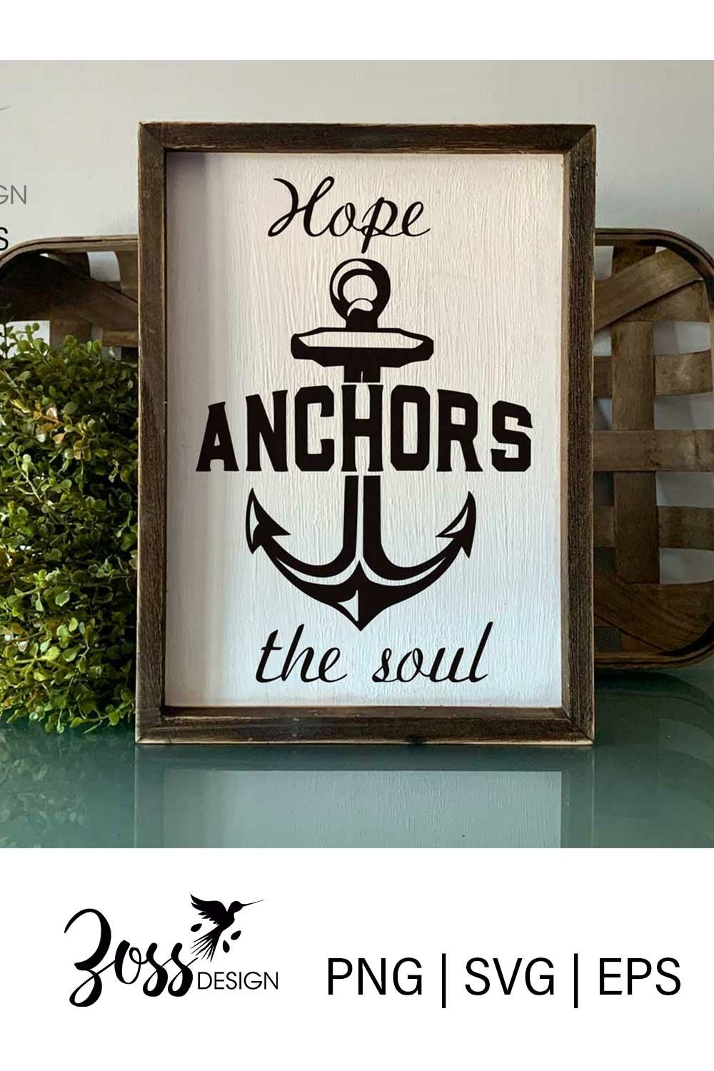 Hope Anchors the soul svg cut file for signs and more