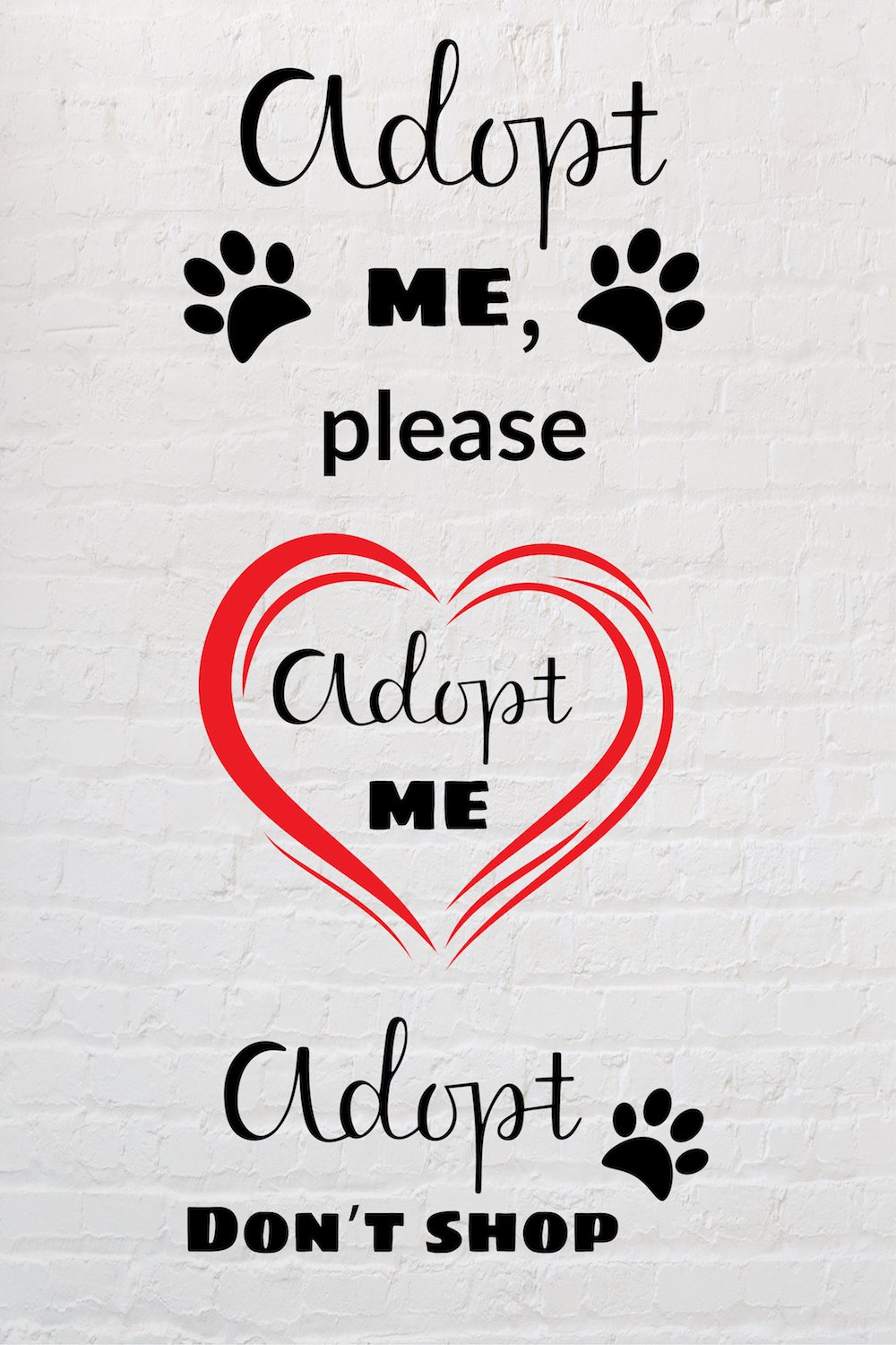 Adopt SVG. Adoption SVG. Pet Quotes. Pets Vector