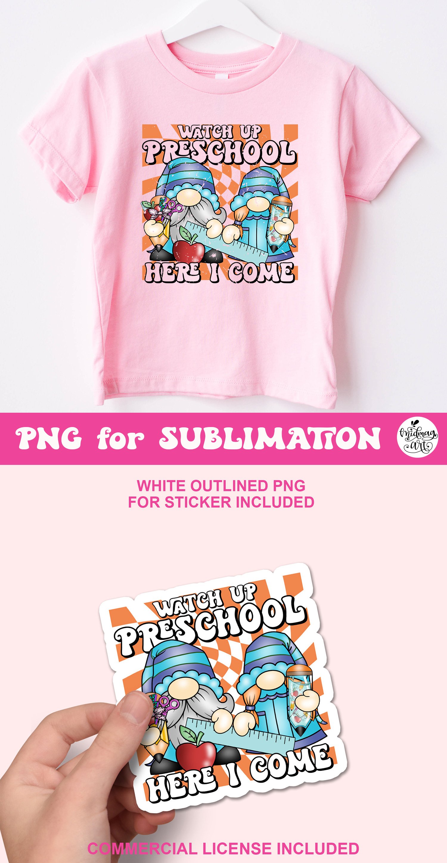Watch Out Preschool Here I Come PNG, Back To School Png