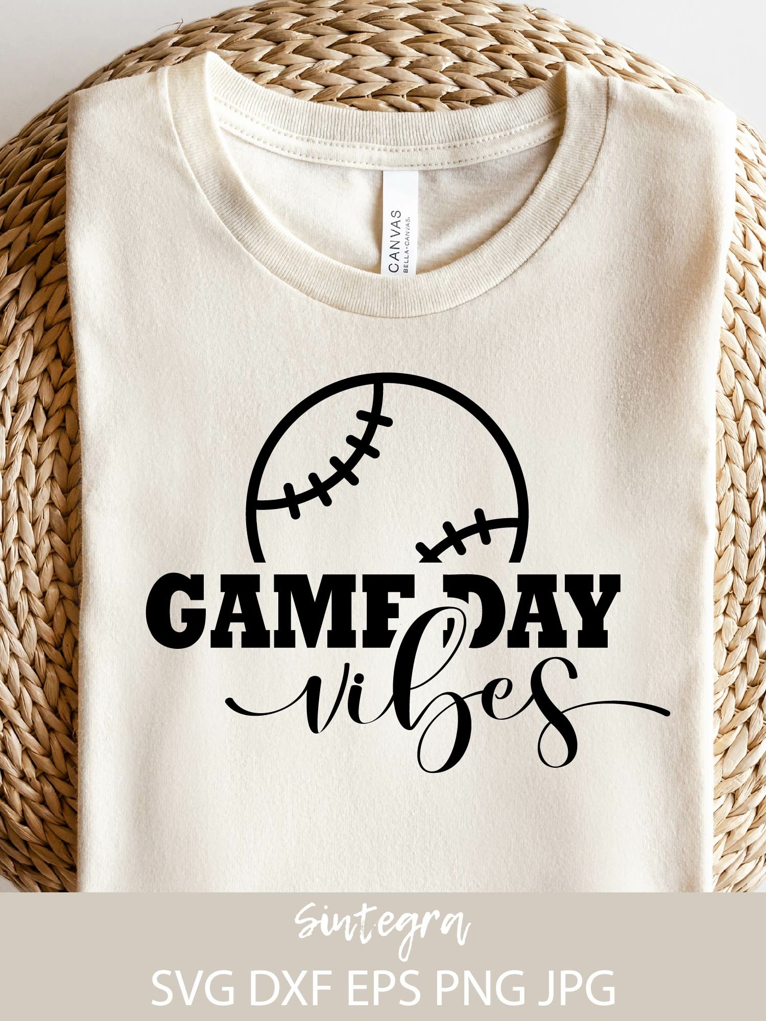 Game Day Vibes SVG, Baseball SVG (2168341)