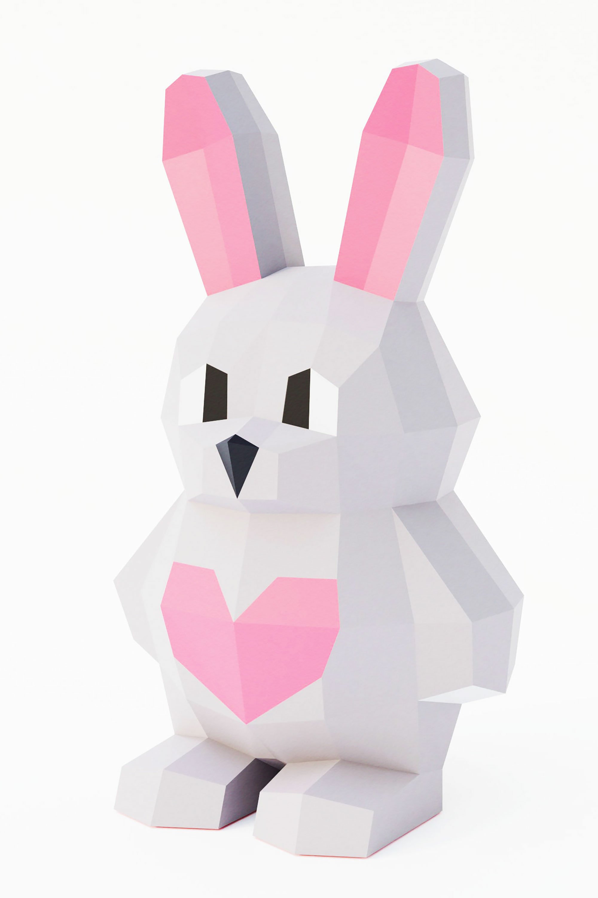 ◆Rabbit-PaperCutting-◆同梱あり② How to make easily a rabbit out of paper｜rabbit paper