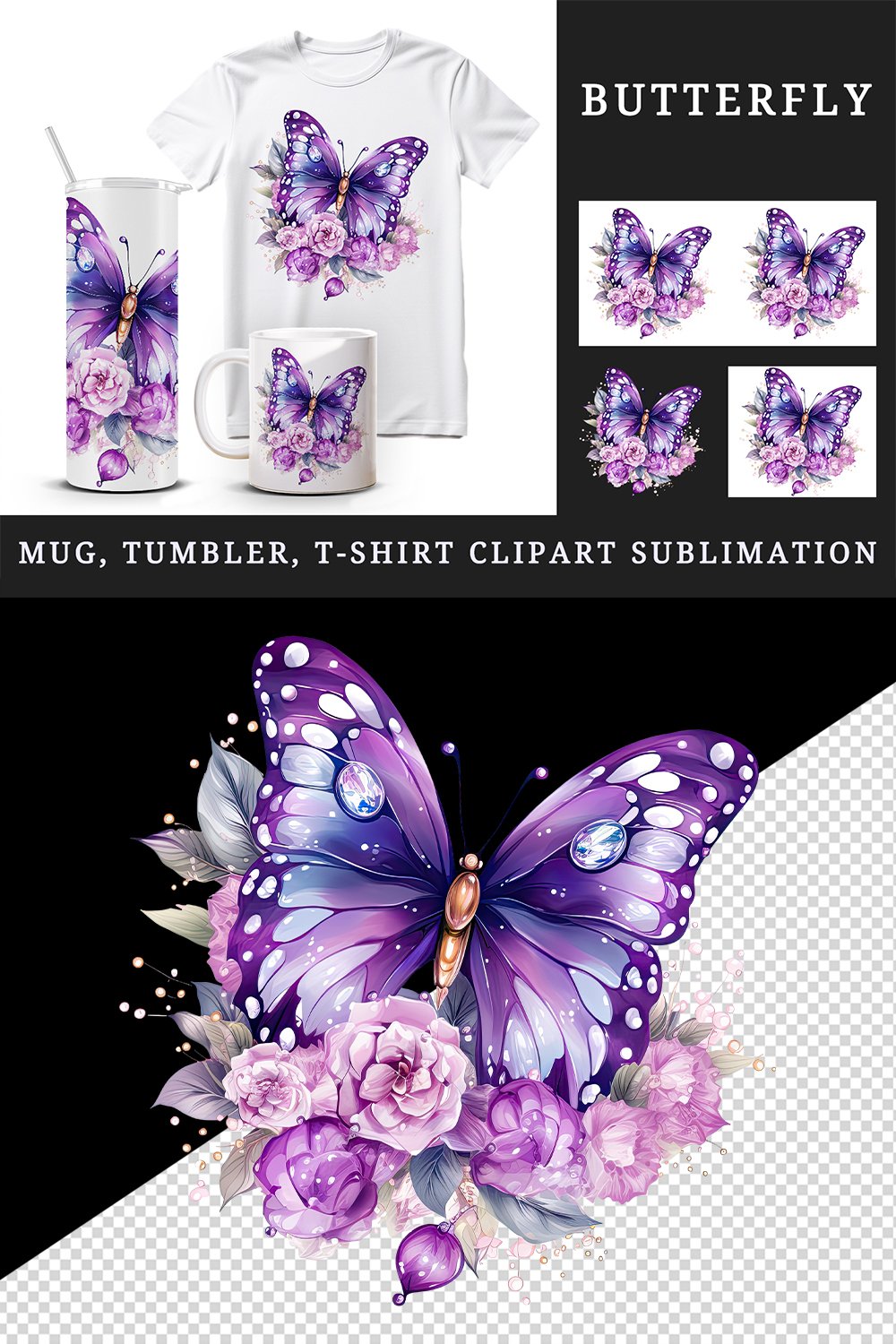 Puzzle | 80 pièces | Butterfly nose