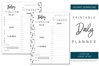 Printable Daily Planner Inserts (782627) | Templates | Design Bundles