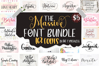 The Massive Font Bundle