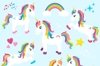 Rainbow Unicorn Clipart example image 4