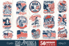 USA 250th Anniversary SVG Bundle 50 Designs
