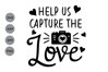 Help us capture the love SVG, Camera svg, Wedding svg. (88273) | Cut ...