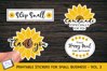 Printable Small Business Stickers Bundle - 16 Designs (1165503 ...