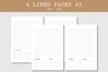 4 Lined pages for bujo pages printable A5 (1226987) | Digital | Design ...