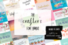 The Crafters Font Bundle