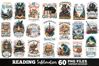Reading Sublimation Bundle 60 Designs PNG