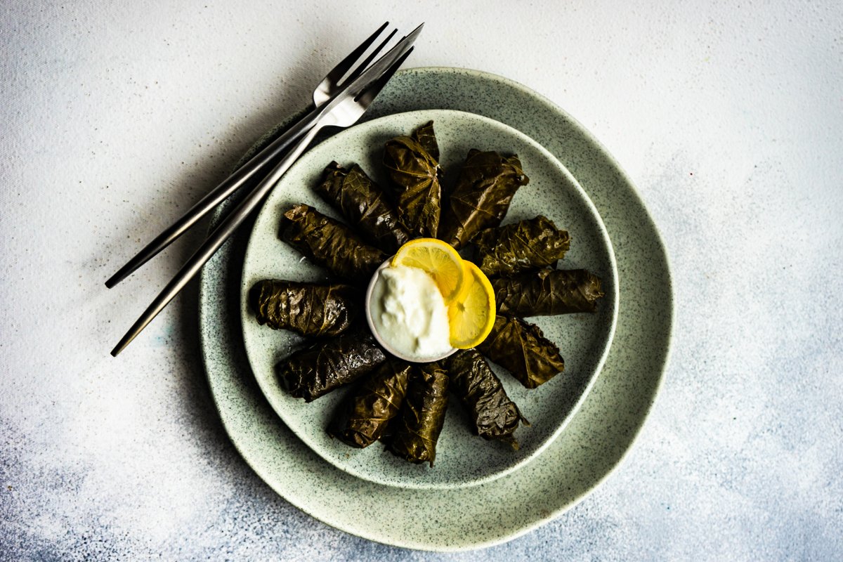 Traditional georgian tolma dish example image 1
