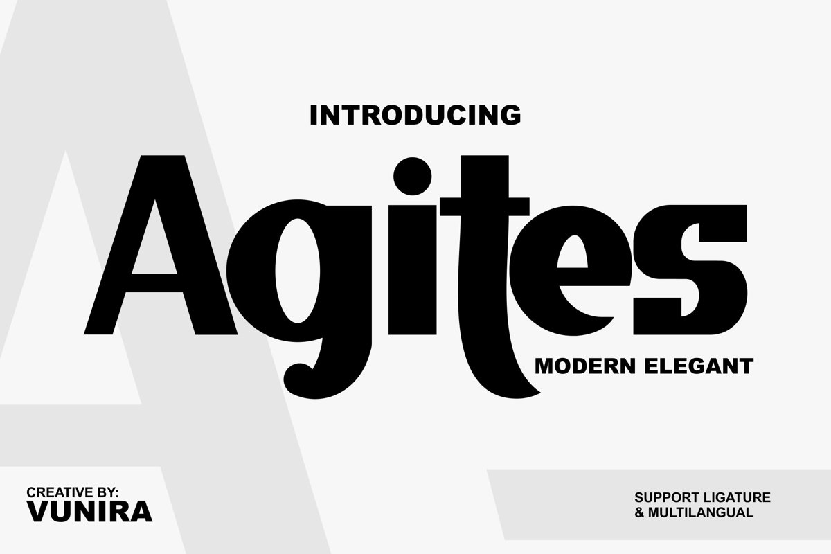 Agites | Modern Elegant example image 1