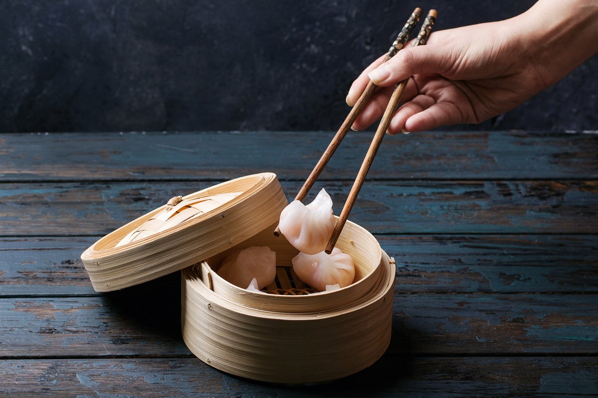 Home made chinese dumplings example image 1