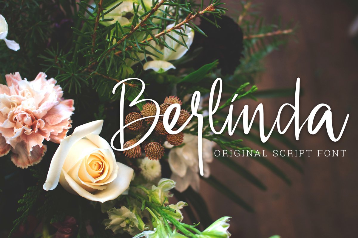 Berlinda - Handwritten Font example image 1