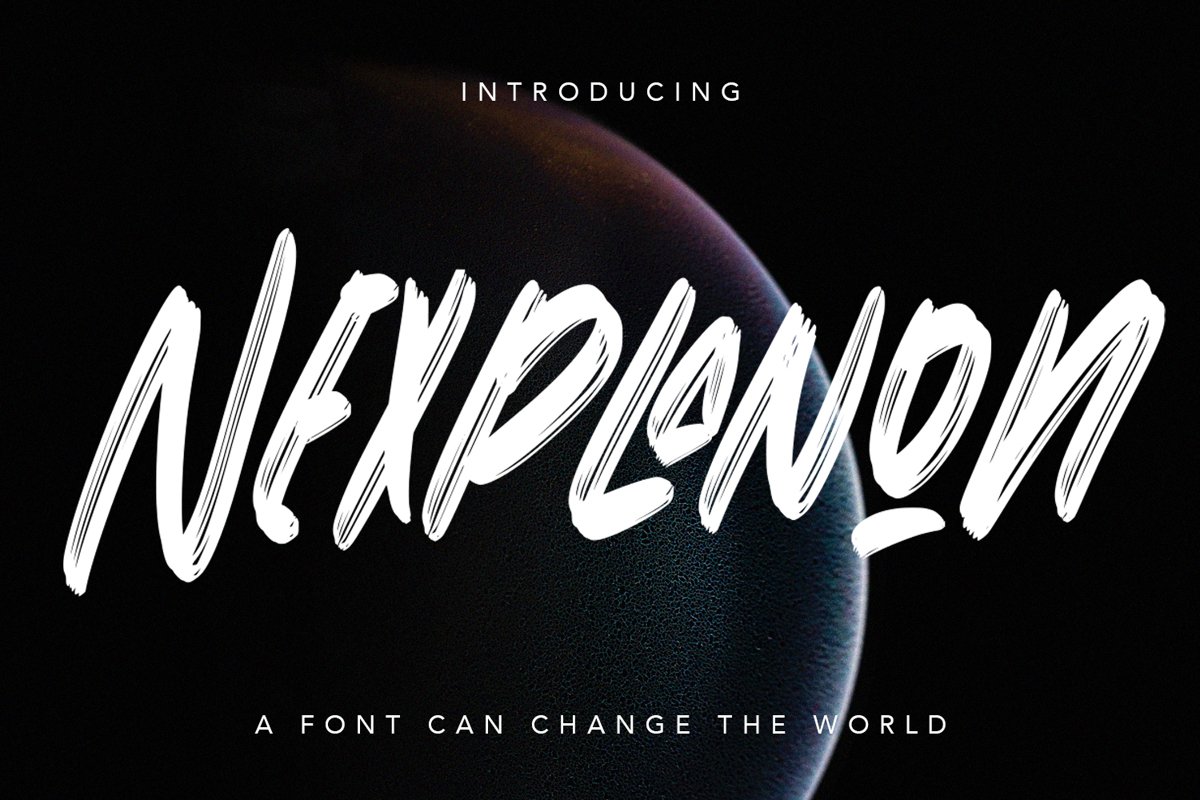 Nexplanon - Regular Display Font example image 1