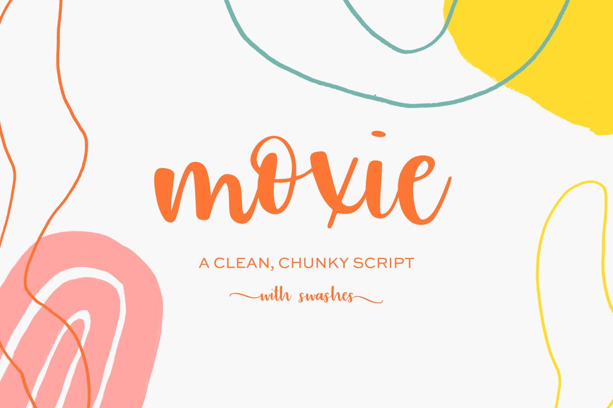 Moxie Modern Calligraphy Font example image 1