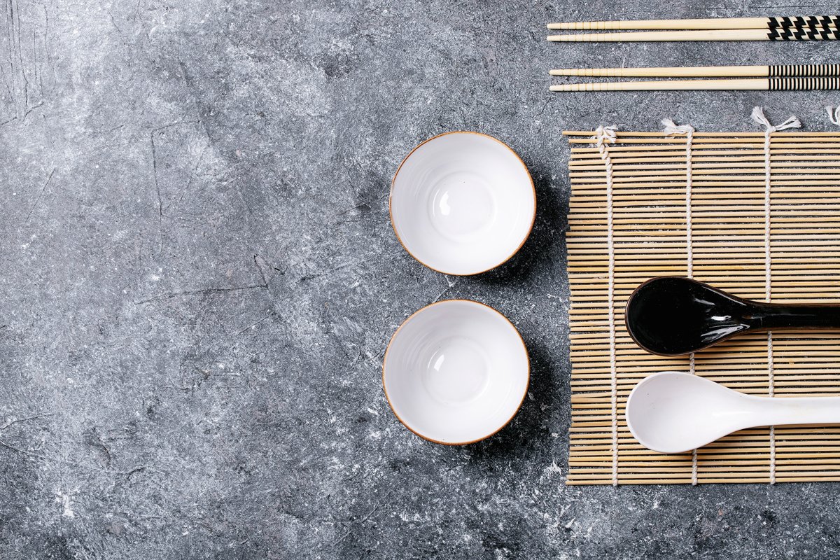 Traditional asian kitchen utensils example image 1
