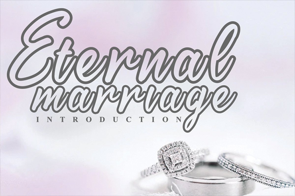 Eternal marriage example image 1