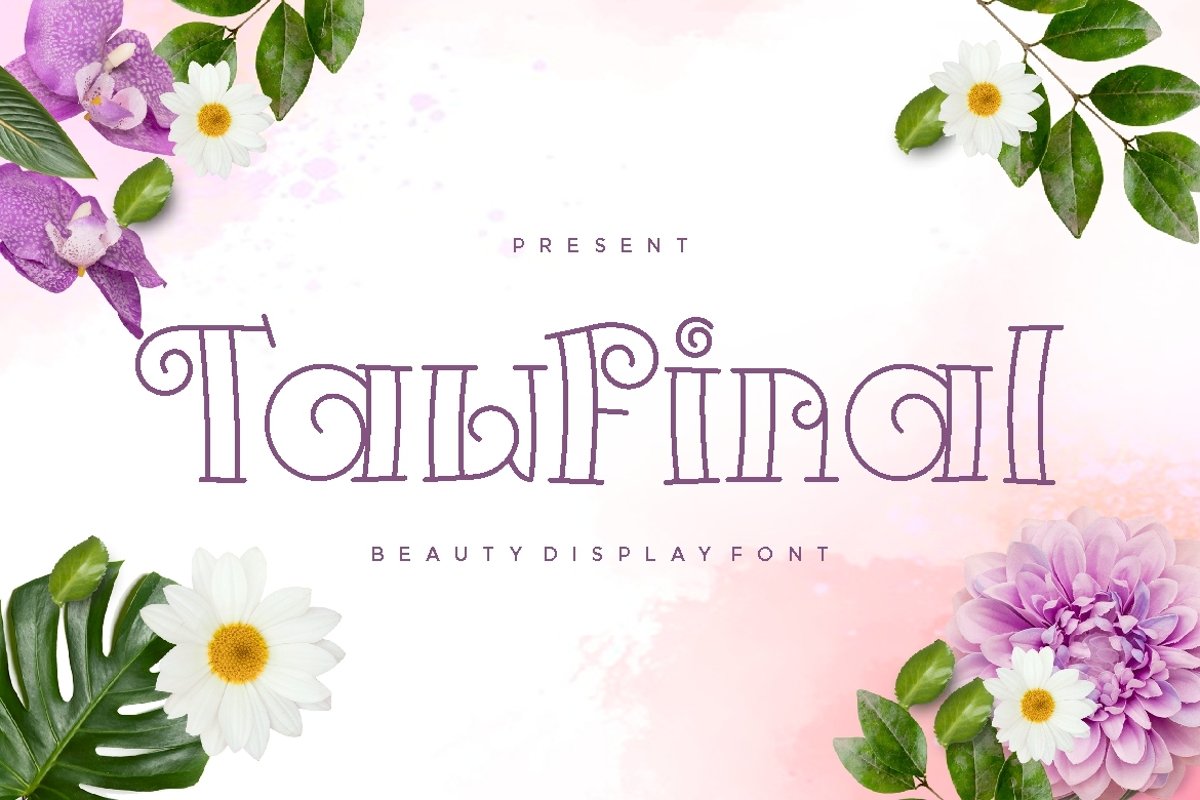 Tawfinal Display Font example image 1