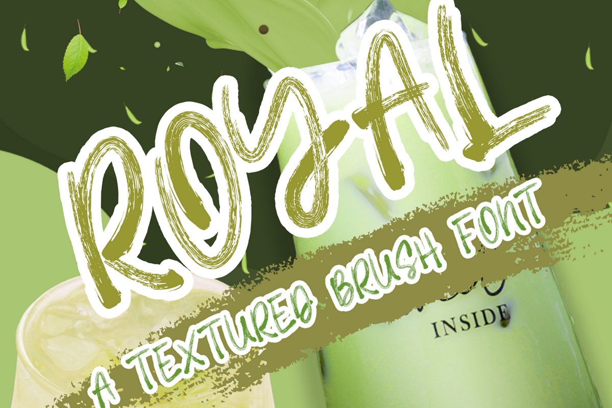 Royal Brush Font example image 1