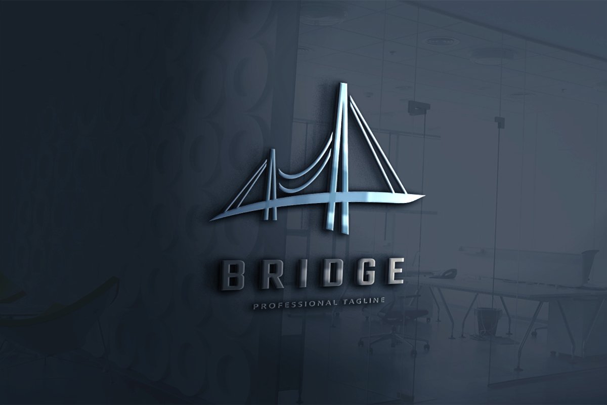 Bridge Logo (673545) | Logos | Design Bundles