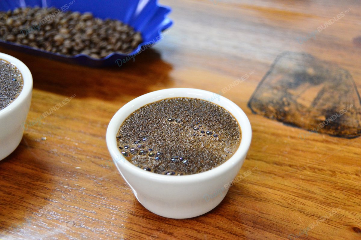 Stock Photo - Hot Drinks, Coffee In a Glass example image 1