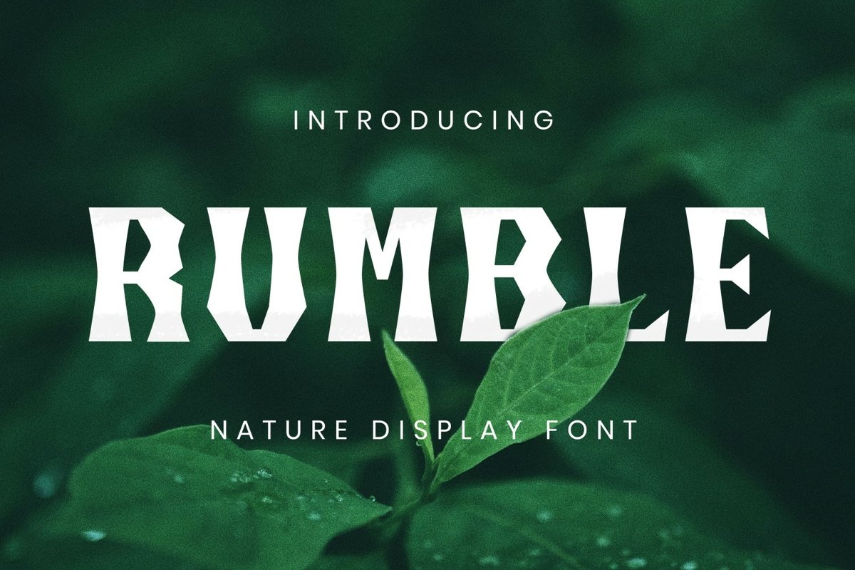 Rumble Font example image 1