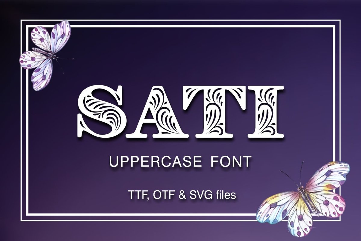 SATI font example image 1