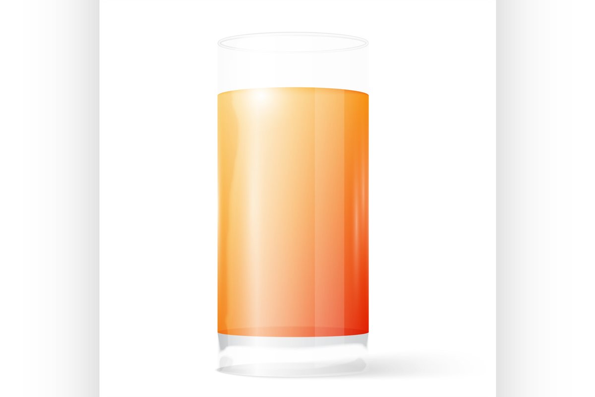 Glass of juice example image 1