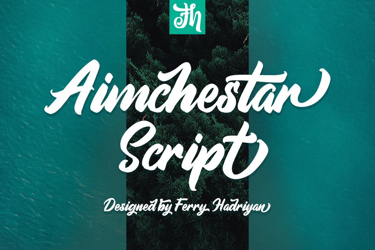 Aimchestar - Script Font example image 1