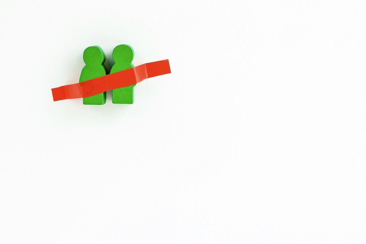 social distancing, quarantine, forced isolation, lockdown example image 1