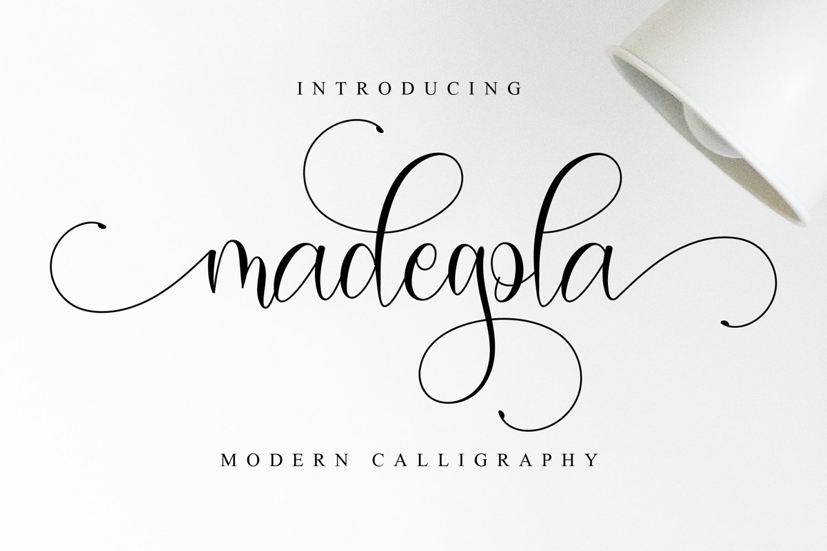 Madegola Script example image 1