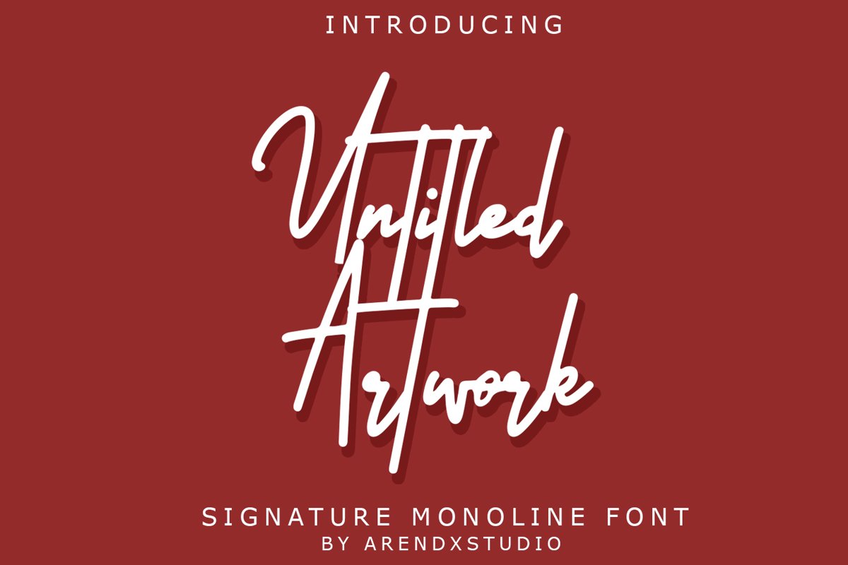 Untitled Artwork Signature example image 1