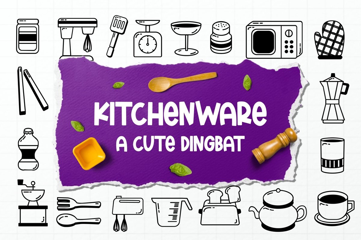 Kitchenware Dingbat example image 1
