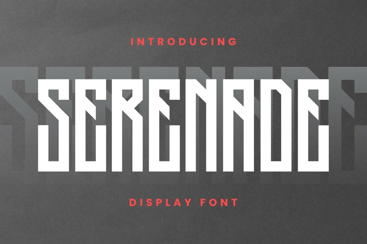 Serenade Font example image 1