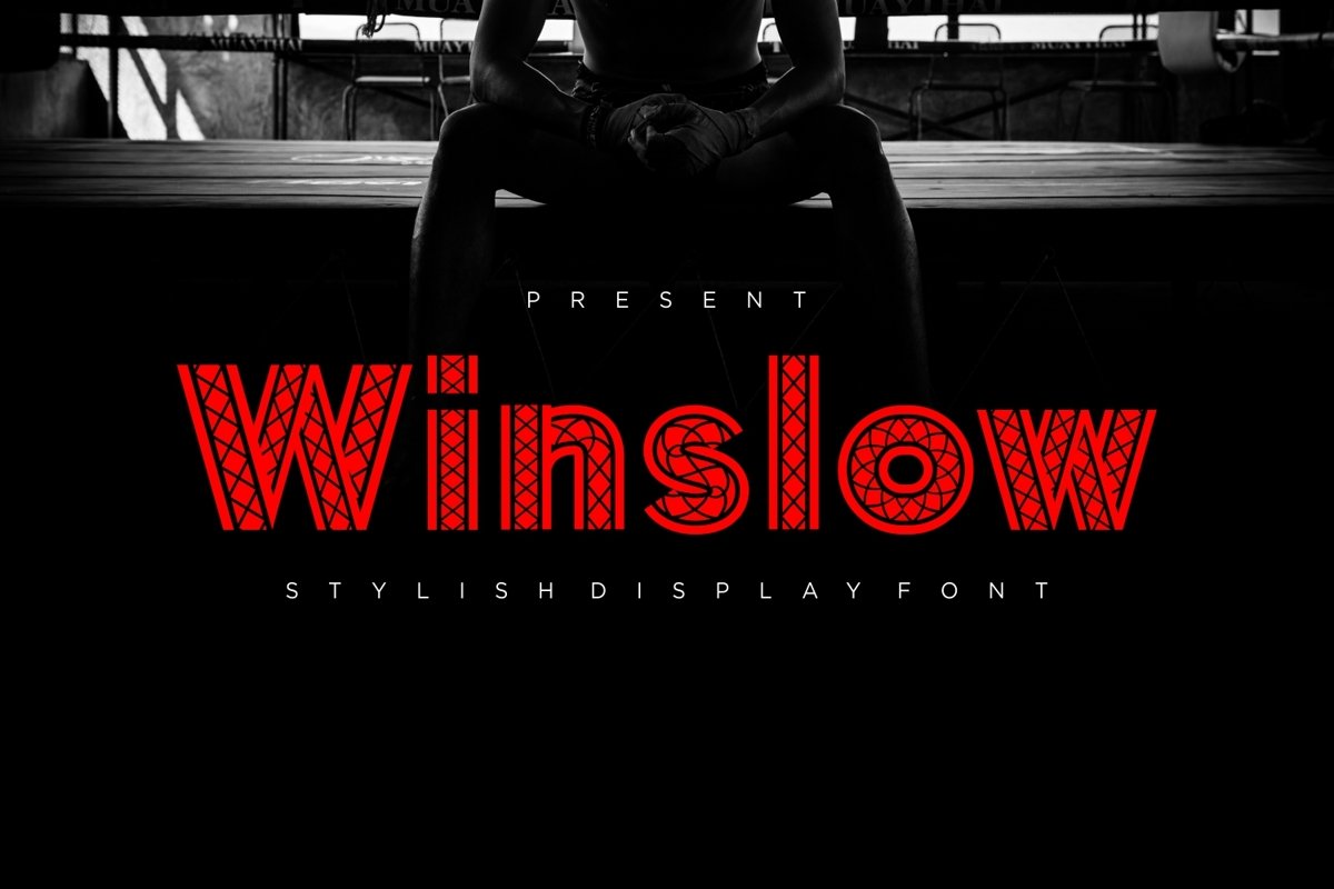 Winslow - Stylish Display Font example image 1