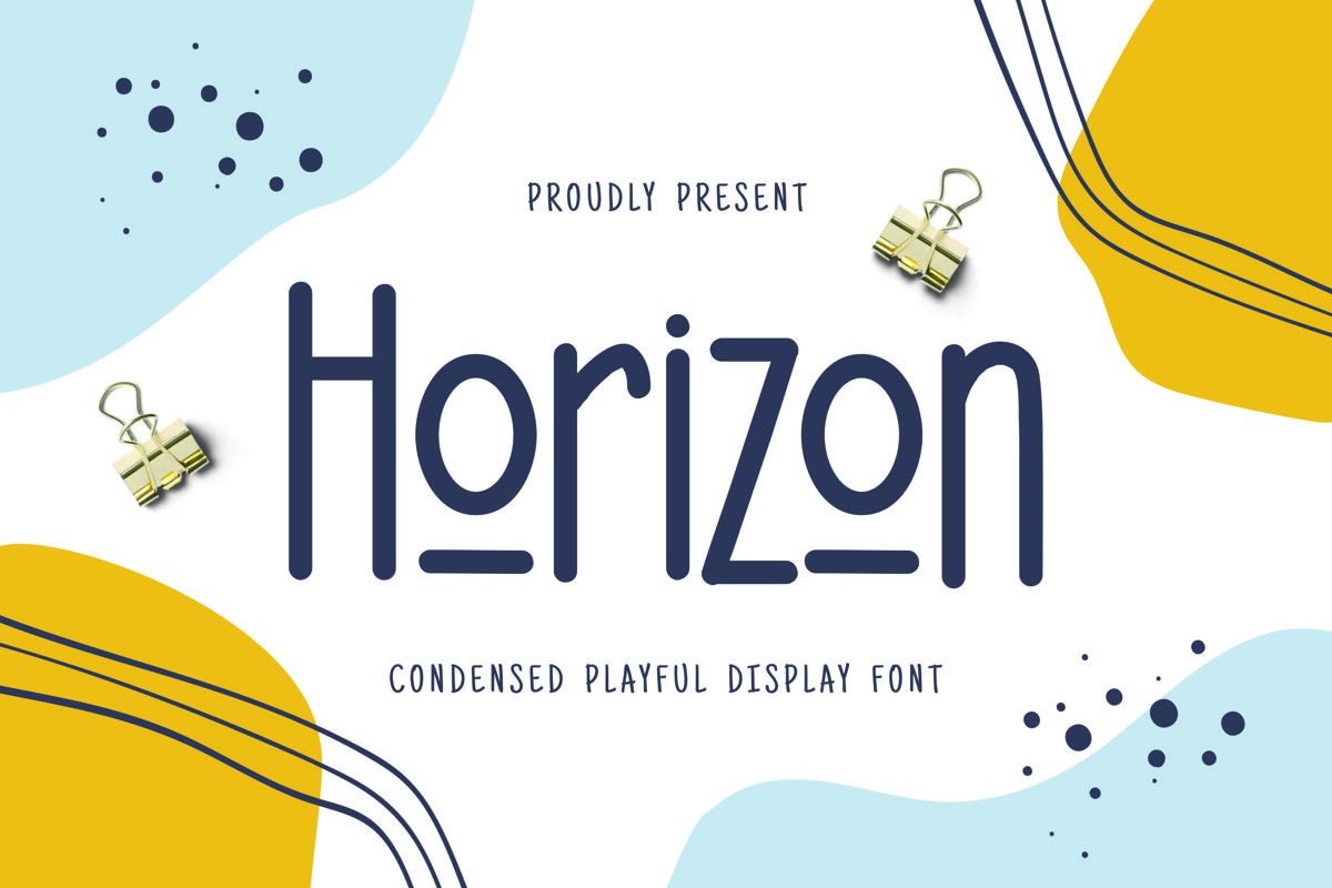 Horizon Display Font example image 1