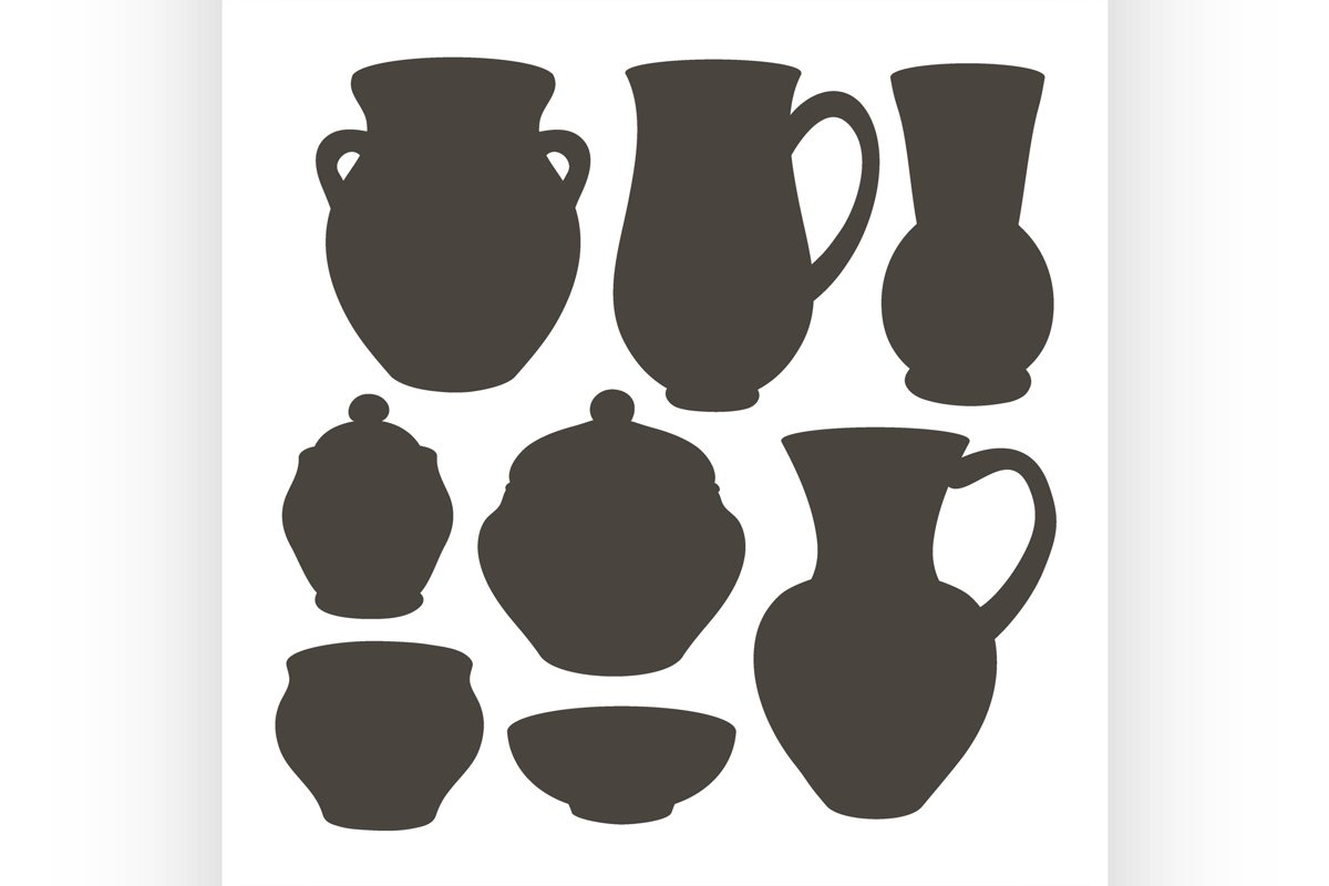 Rustic ceramic utensils example image 1