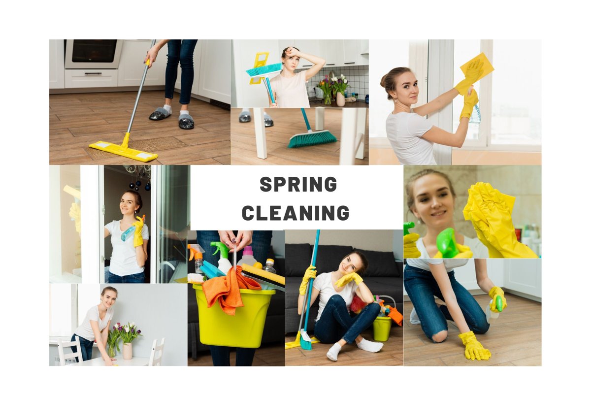 10 photos of house cleaning. Spring cleaning. example image 1