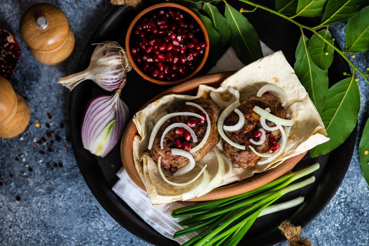 Traditional georgian food - abkhazura cutlet example image 1