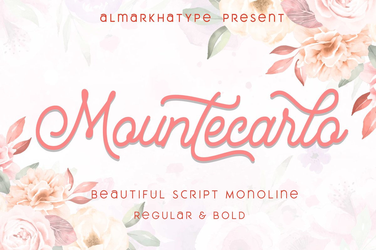 Mountecarlo - Beautiful Monoline example image 1