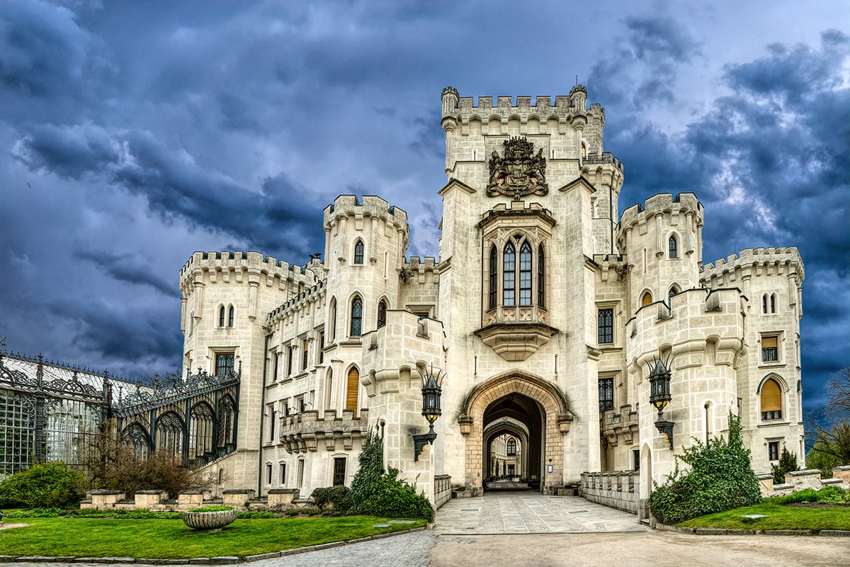 Medieval castle in the Czech Republic, Hluboka nad Vltavou example image 1