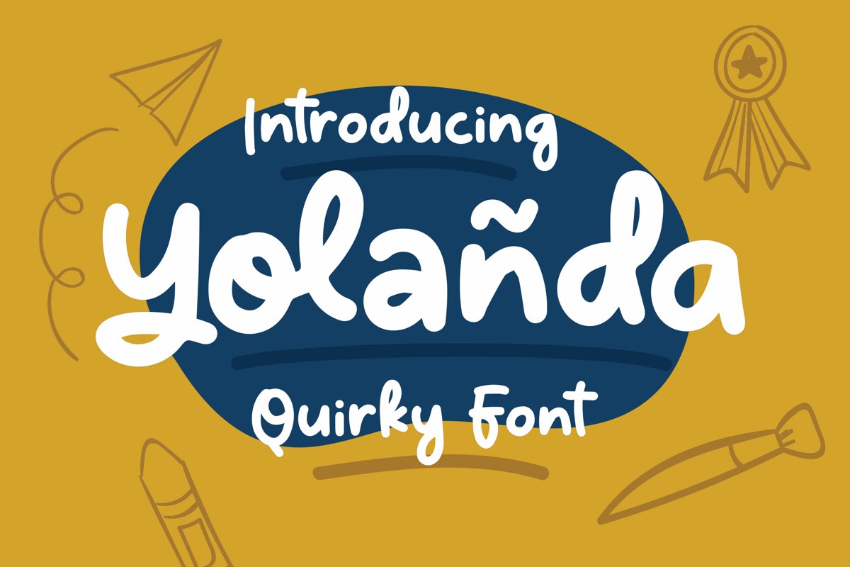 Yolanda - Quirky Font example image 1
