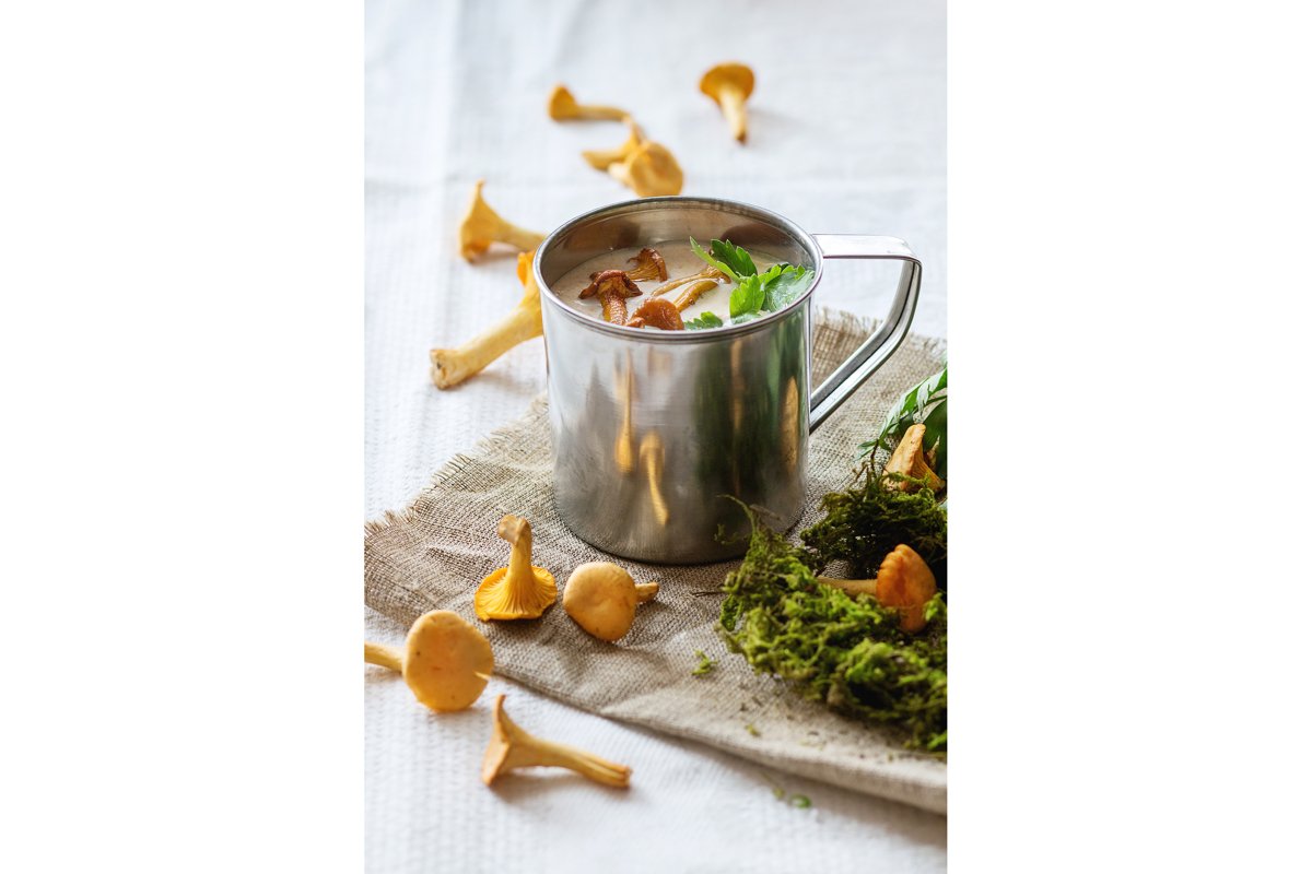 Chanterelle Cream soup example image 1