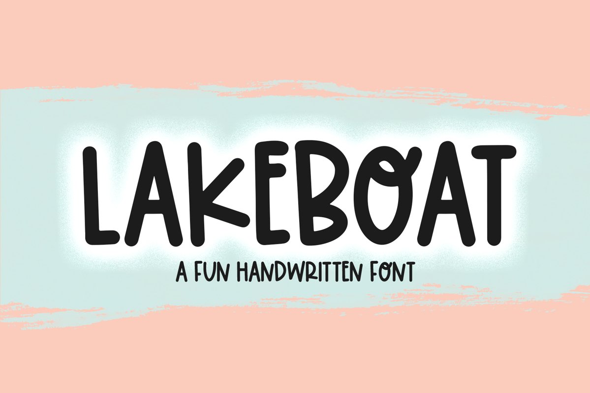 Lakeboat - A Quirky Handwritten Font example image 1