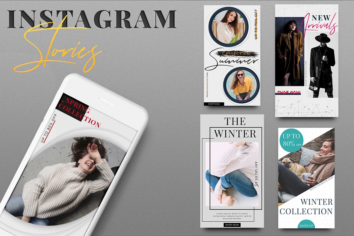 Instagram Stories Template example image 1